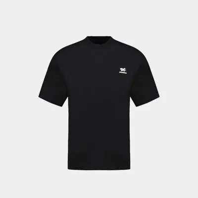 Ader Error T-shirt In Black