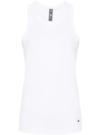 Adidas By Stella Mccartney Adidas By Stella Mc Cartney Logo Ribbed Tank Top