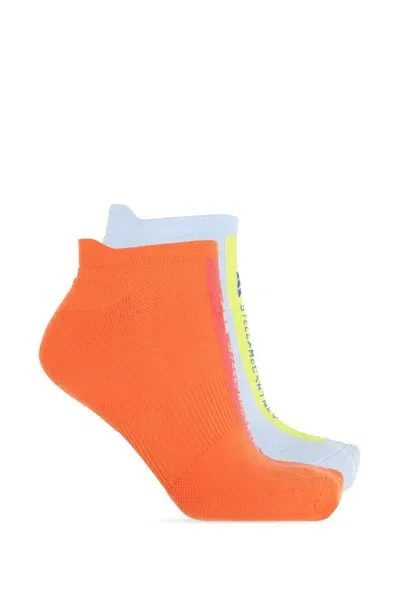 Adidas By Stella Mccartney Two Pack Socks In Multi