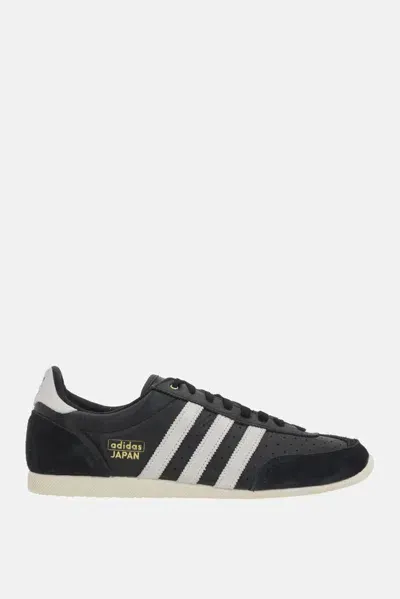 Adidas Originals Japan Sneaker In Core Black+cloud White+gold