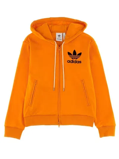 Adidas Originals By Wales Bonner Hooded Track Sweatshirt In Orange