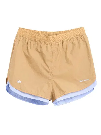 Adidas Originals By Wales Bonner Shorts In Beigw