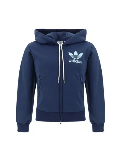 Adidas Originals By Wales Bonner Sweatshirts In Blue