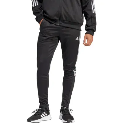 Adidas Sportswear Tiro Tapered Athletic Pants In Black/white