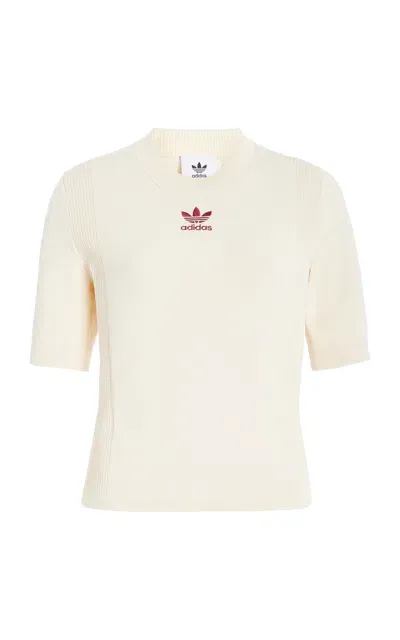 Adidas X Wales Bonner Knit Top In White