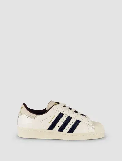 Adidas X Wales Bonner Sneakers Superstar In Chalk White