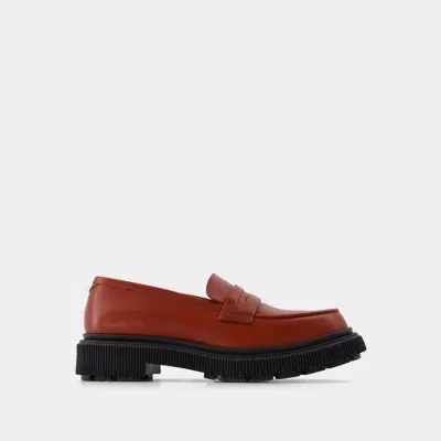 Adieu Type 159 Loafers In Red