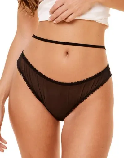 Adore Me Briana Brazilian Panties In Black