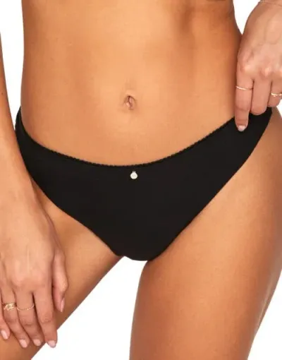 Adore Me Cecilia Thong Panties In Black