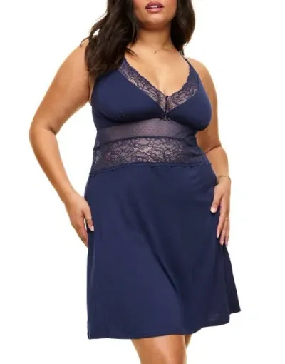 Adore Me Christyna Slip In Dark Blue