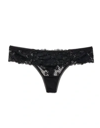 Adore Me Cinthia Thong Panties In Black