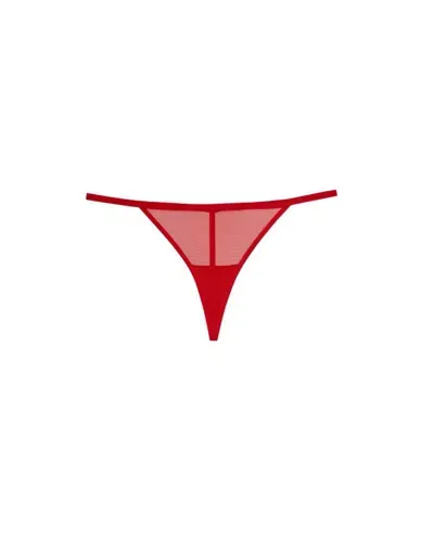 Adore Me Claussine G-string Panties In Dark Red