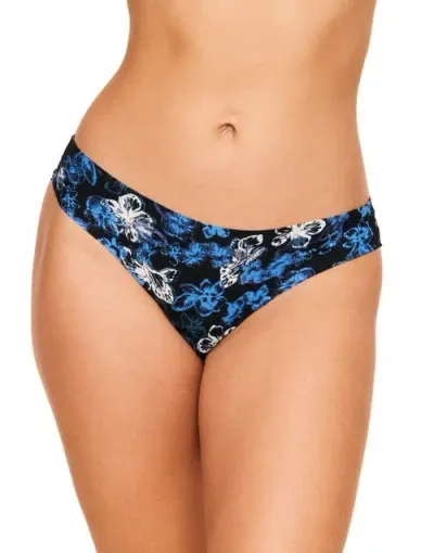 Adore Me Francine Thong Panties In Floral Black