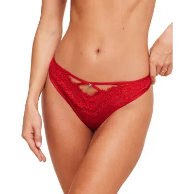 Adore Me Liliana Thong Panties In Dark Red