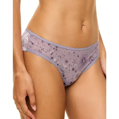 Adore Me Onita Cheeky Panties In Novelty Purple