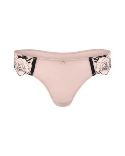 Adore Me Rosita Thong Panties In Medium Beige