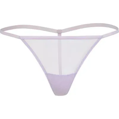 Adore Me Tayla G-string Panties In Medium Purple