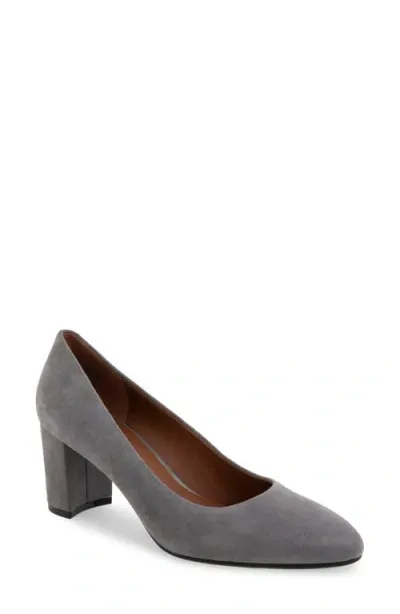 Aerosoles Betsy Pump In Gray Suede