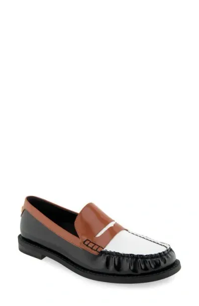 Aerosoles Sienna Penny Loafer In Black Combo