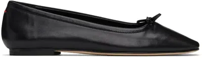 Aeyde Black Delfina Ballerina Flats