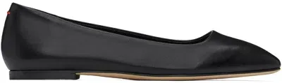 Aeyde Black Ida Ballerina Flats