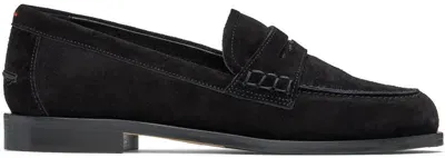 Aeyde Black Oscar Loafers