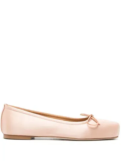 Aeyde Pink Gabriella Ballerina Flats In Multicolor