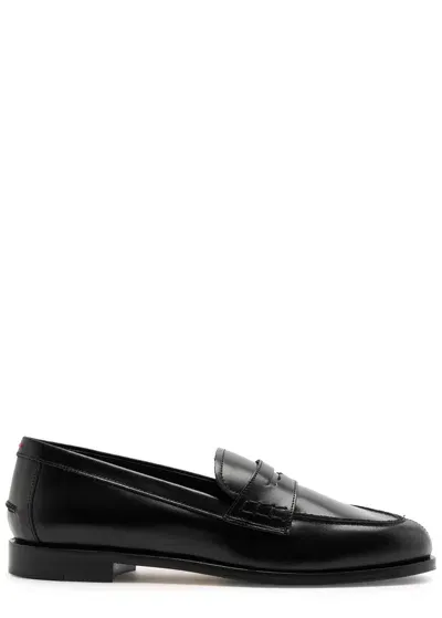 Aeyde Oscar 25 Leather Loafers In Black