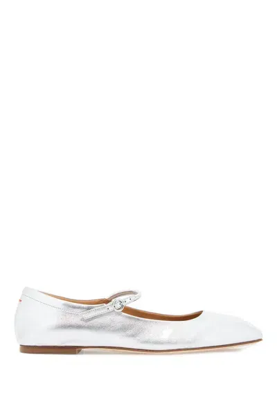 Aeyde Uma Ballet Fl In Silver