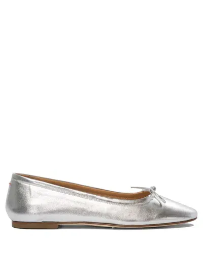 Aeyde Ballet Flats  Woman Color Silver