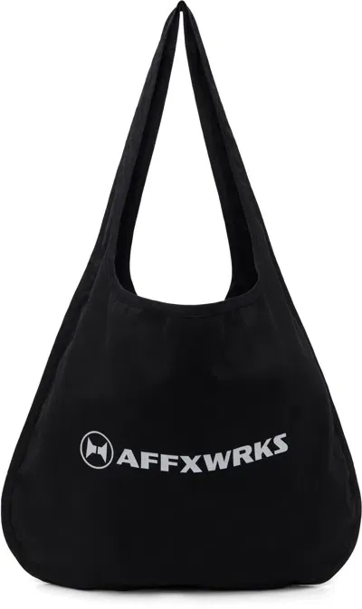 Affxwrks Black Circular Bag