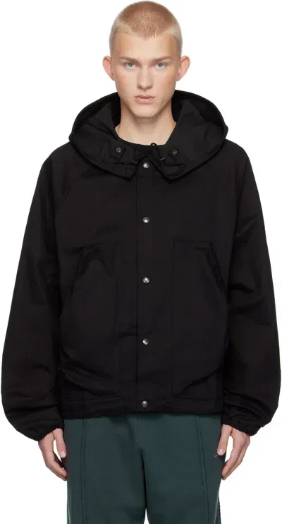 Affxwrks Black Parka Shell Denim Jacket