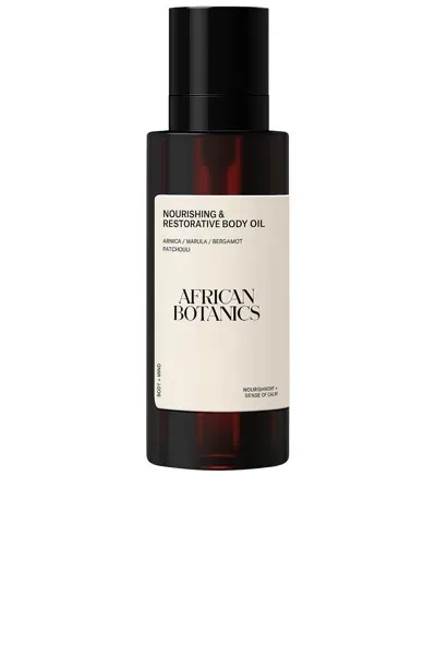 African Botanics Nourishing & Restorative Body Oil In N,a