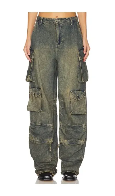 Afrm Parker Jeans In Tinted Grunge Wash