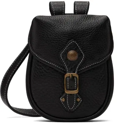 After Pray Black Western Belted Cross Bag