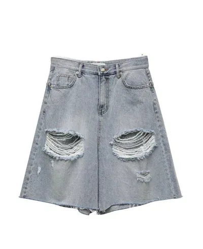 Afterhours Bermuda Denim Shorts In Blue