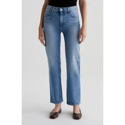 Ag Brinley Straight Leg Jeans In Blue