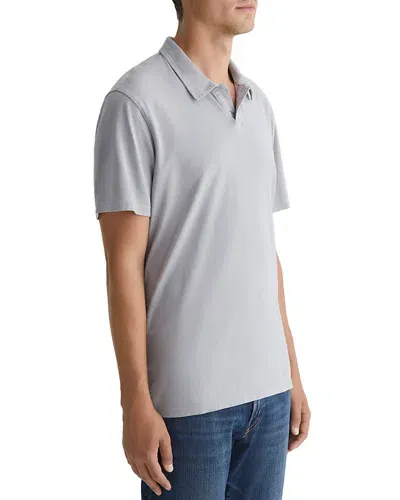 Ag Bryce Polo Shirt In Aero Gray