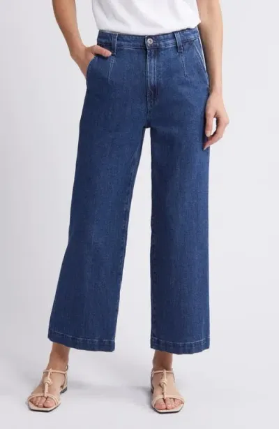 Ag Daneel High Waist Ankle Wide Leg Jeans In Midsommar