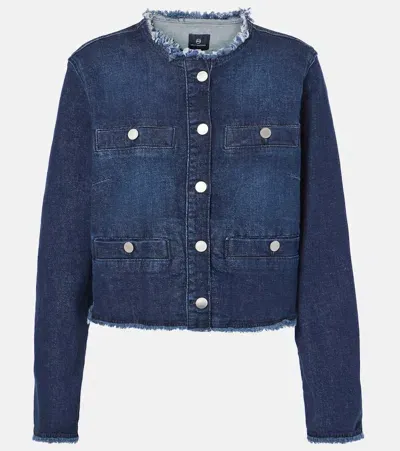 Ag Denim Jacket In Blue