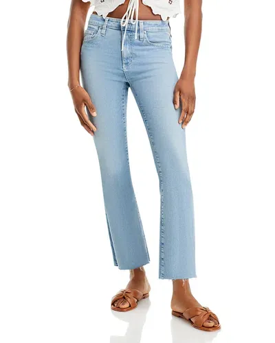 Ag Farrah Cropped Bootcut Jeans In 24 Years Looking Glass