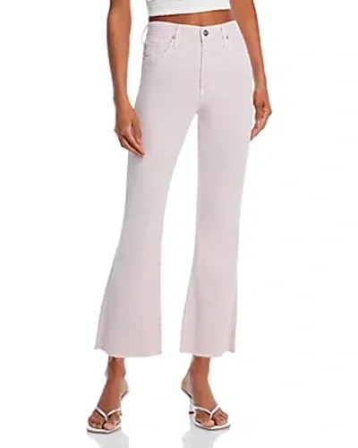 Ag Farrah High Rise Bootcut Jeans In Sulfur Sweet Orchid