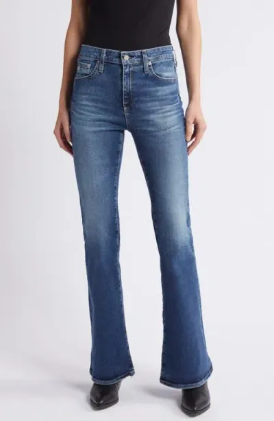 Ag Farrah High Waist Bootcut Jeans In 12 Years Prophecy