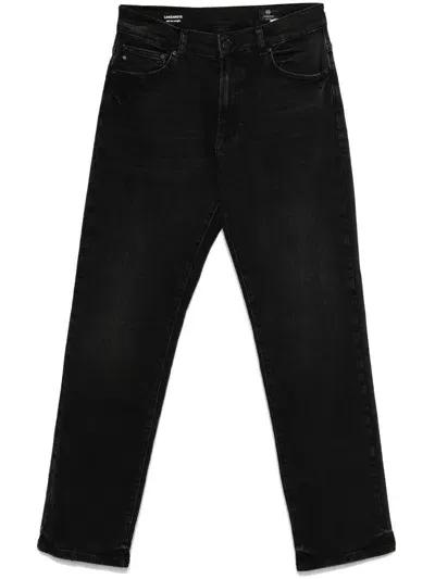 Ag Lanzarote Straight-leg Jeans In Black