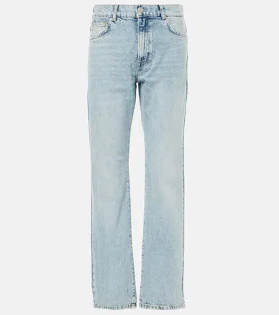 Ag Lanzarote Straight Jeans In Blue