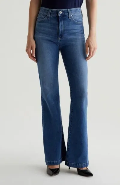 Ag Madi High Waist Flare Jeans In Libertine