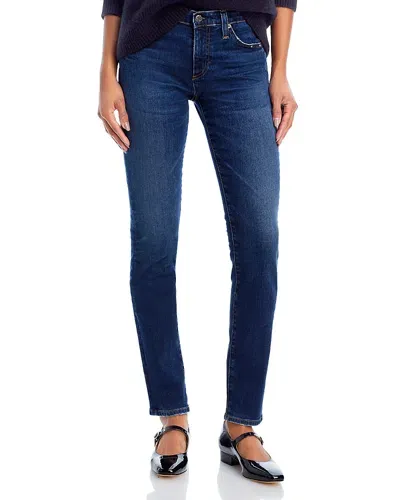 Ag Prima Mid Rise Cropped Cigarette Jeans In Years Control