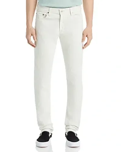 Ag Tellis 34 Slim Fit Twill Pants In Coconut Milk