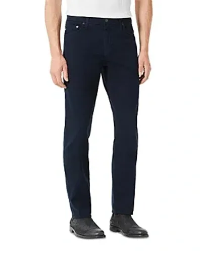 Ag Tellis 34 Slim Fit Twill Pants In New Navy