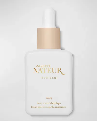 Agent Nateur Holi Sun Dewy Tinted Spf Serum In Ivory